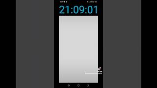 Creating a clock in pydroid 3