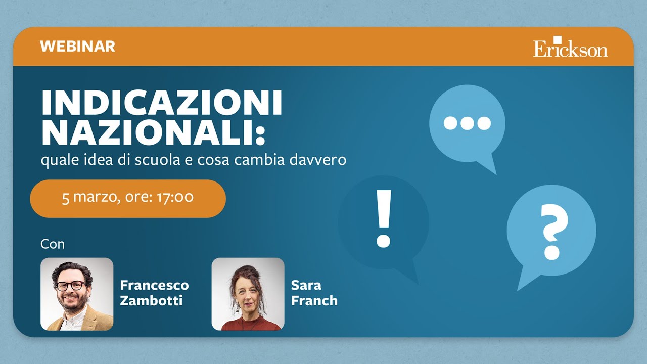 Indicazioni Nazionali: quale idea di scuola e cosa cambia davvero
