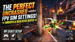 How to Make Uncrashed Feel Like a REAL FPV Drone (Best Simulator Settings)