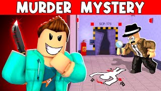 Solving a MURDER MYSTERY 🔪 in ROBLOX 😱!!