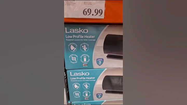 🥶 LASKO The BEST Low-Profile Heater for Your Office is at Costco!