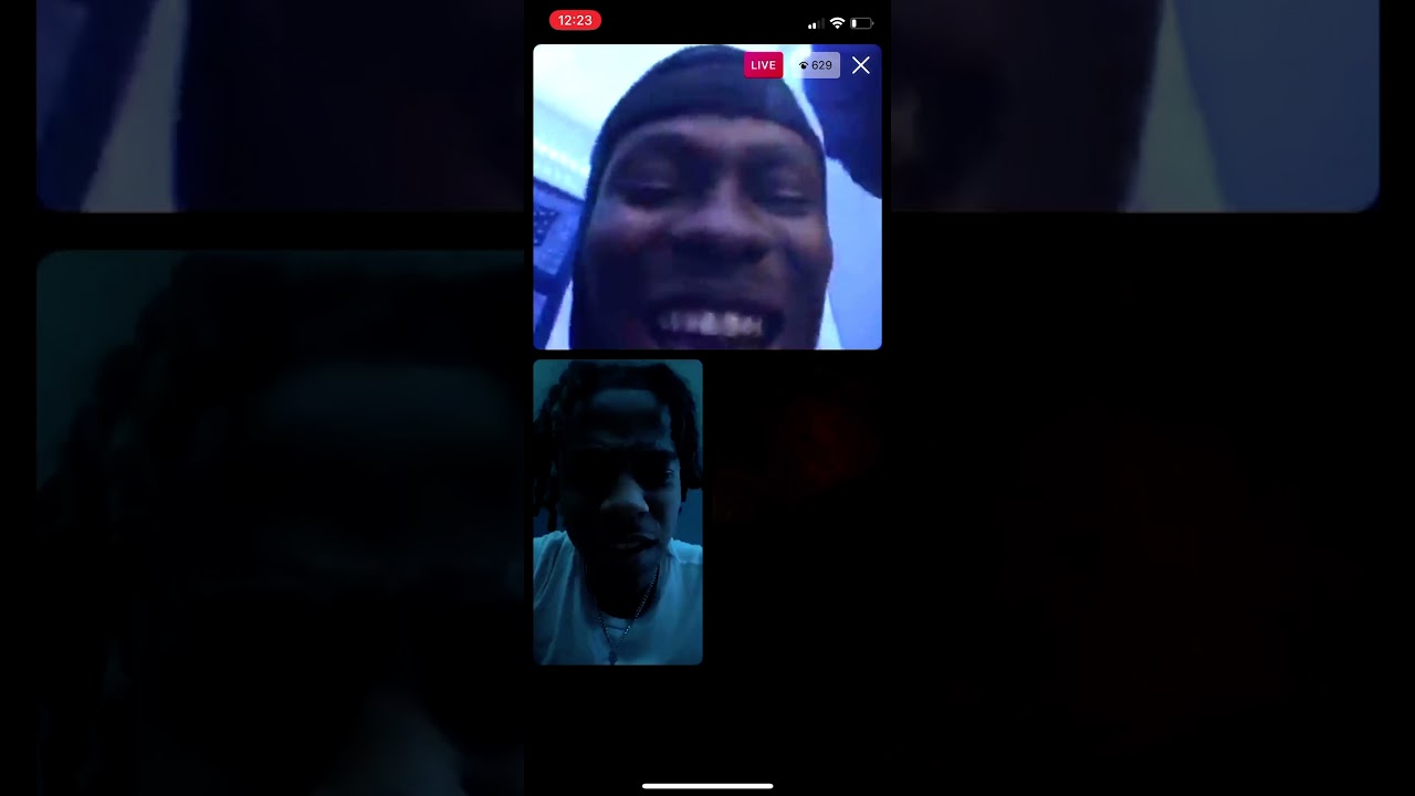 C BLU EXPOSED BY BLOCKWORK ON IG LIVE ( eating ass ) 😂😂