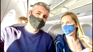 Crazy times indeed! Flying the HELVETIC Embraer 190-E2 during the pandemic in 2020. But not alone:)