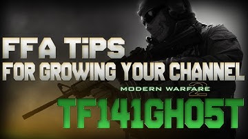 TF141GHO5T Gives Some Advice to Grow Your Channel | MW2 FFA Action!!