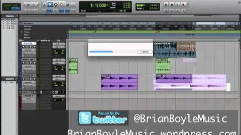 ProTools For Beginners:  Time Compression Expansion / TCE Tool
