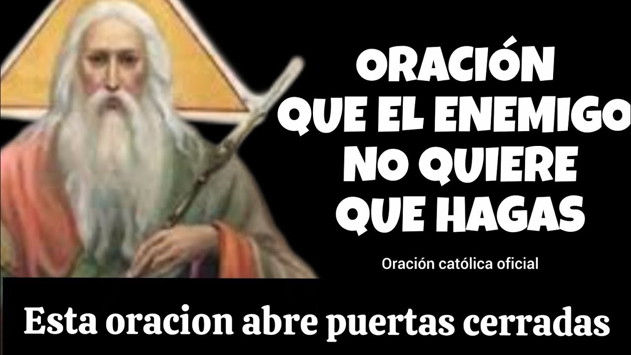 PODEROSA ORACION PARA CERRAR PUERTAS AL MALIGNO, ABRIR PUERTAS Y SANAR ...