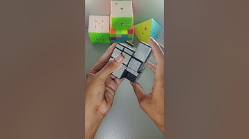 Mirror cube solve tricks #mirrorcube #shorts