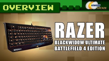 Battlefield 4 Razer BlackWidow Ultimate Mechanical PC Gaming Keyboard Overview - Newegg Arcade