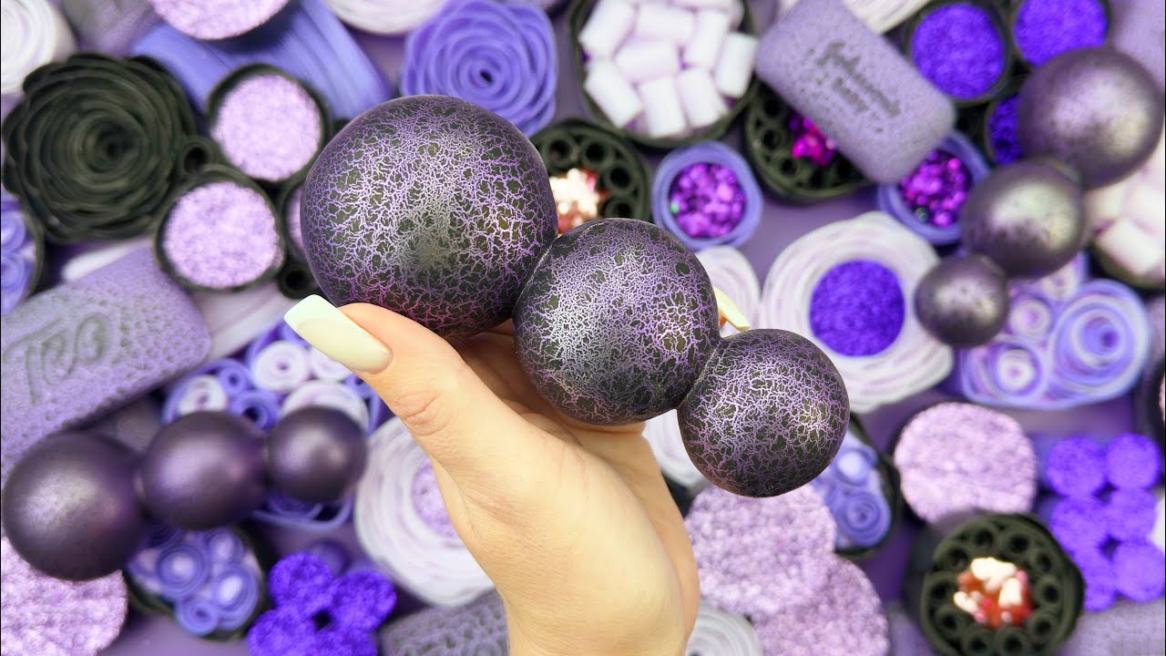 Calming ASMR for Anxiety Relief: Gentle Soap Breaking, Glitter&Foam Crushing, and Relaxing Sounds