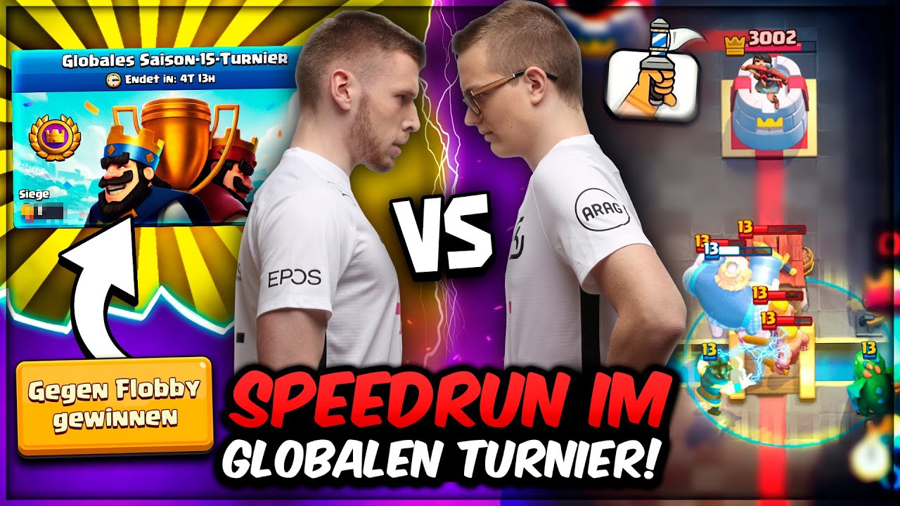 🤬ICH RASTE AUS im GLOBALEN TURNIER gegen FLOBBY! | Speedrun auf 2 ...
