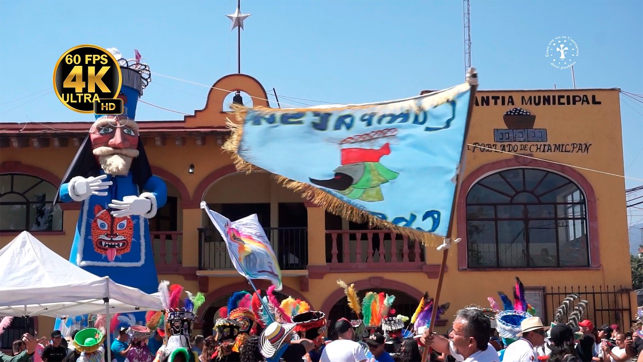 ¡EXPLOSIÓN DE COLOR! Carnaval Chamilpa 2026: El Brinco de la Comparsa Chavales [4K Ultra HD]