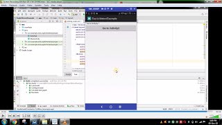 How to create explicit intent example | Simple android explicit intent example