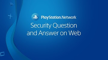 Choosing a security question and answer on Web
