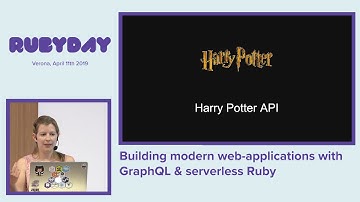 Marion Schleifer - Building modern web-applications with GraphQL & serverless Ruby - rubyday 2019