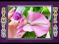 Стемпинг с пластиной Nicole Diary на Китайский гель лак Venalisa / Stamping Nail Art.