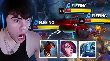 What happens when you get STREAMSNIPED by the ENTIRE enemy team - JUNGLE A-Z #13