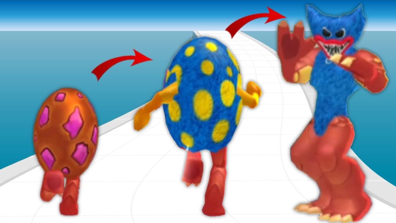 Monster Egg Gameplay All Levels MAX EVOLUTION ( android / ios ) 😜