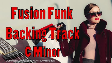 Fusion Funk Backing Track C Minor We Are Cool and Groovy