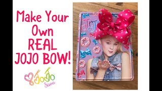 Make Your Own REAL JoJo Bow! Tutorial here...