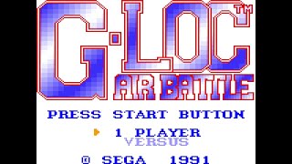 G-LOC: Air Battle (Game Gear) Playthrough