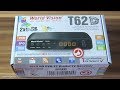 Лучший Бюджетный Т2 тюнер с YOUTUBE и MEGOGO, 32 цифровых канала!  World Vision T62D.