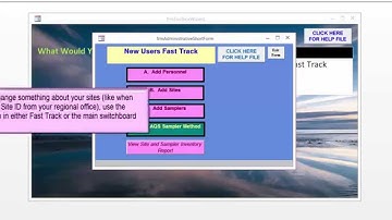 Tribal Data Toolbox 3.0 - 3D: Editing Site Data