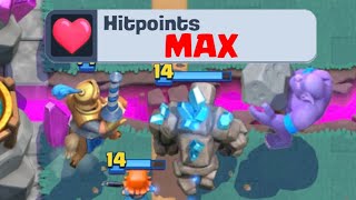 The highest HP deck in Clash Royale history