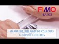 Fimo marbrer mlanger les couleurs dgrader fimo basics tutorial franais