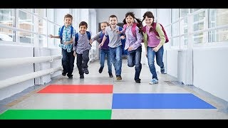 School Children Crowd Running Sound effect