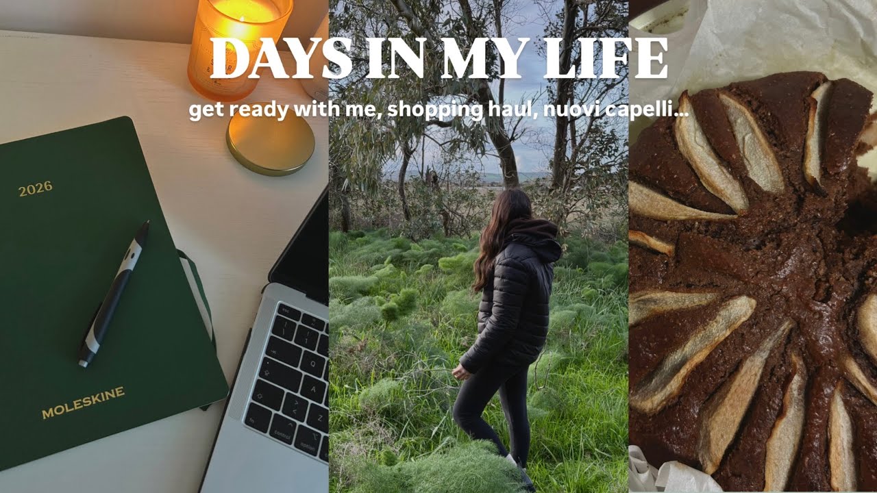 days in my life ☁️ get ready with me, shopping haul, nuovi capelli...