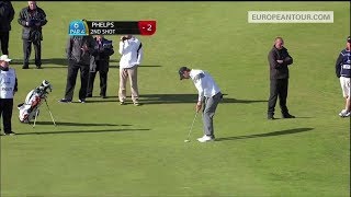 159ft (53 yards) - monster putt by Michael Phelps