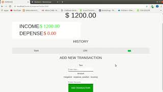 Expense Tracker | (7/7 | Vanilla Javascript | Javascript