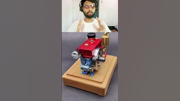 Test Generator with Mini Gasoline Engine😲 #shorts #hutkofun101