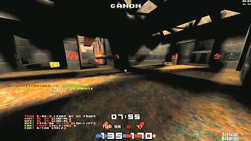 QuakeWorld 4vs4: tVS vs SD on dm2