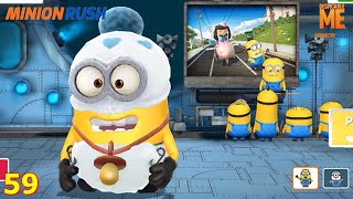 Despicable Me: Minion Rush Banana Level 59 Hallowen Residential Area Beat Meena 4 times screenshot 5