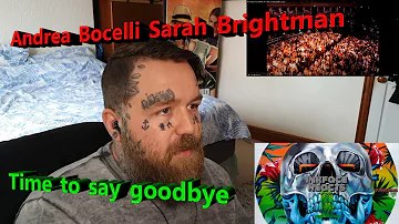 Andrea Bocelli Sarah Brightman Time to say goodbye live Reaction