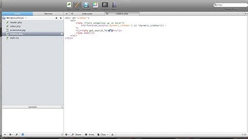 [Wordpress For Designers in 18 days] Day 5   The Sidebar