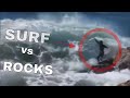 Surfers versus rocks   surf fails compilation  how not to rock off surfing   lab tv 