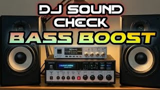 dj check sound bass boost - latest 2026 deep bass music audio