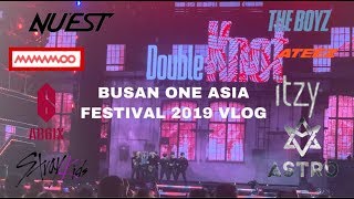 191019 BUSAN ONE ASIA FESTIVAL 2019! *fancams \u0026 vlog uwu*