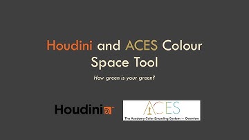 Houdini and ACES Colour Tool 03