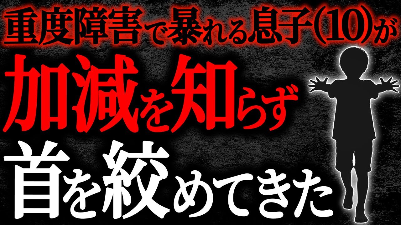 【総集編】【2chヒトコワ】重度障害で暴れる息子(10)が加減を知らず首を絞めてきた【作業用】【睡眠用】