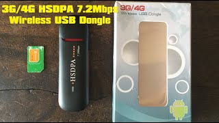 3G/4G HSDPA 7.2Mbps Wireless USB Dongle screenshot 4