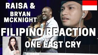 Raisa With Bryan Mcknight I One Last Cry I Filipino Reaction