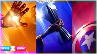 LOS VENGADORES ENDGAME EN FORTNITE - VICTORIA CON THANOS - WithZack