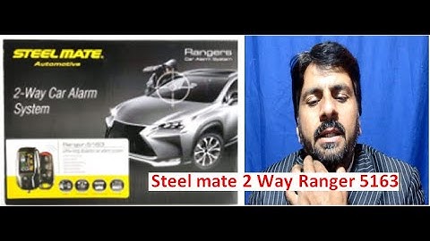 how to install two way security system Ranger 5163 in your car -video YouTube