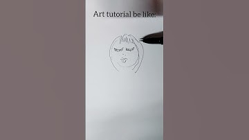 Art tutorial be like:#shorts #shortvideo #youtubeshorts