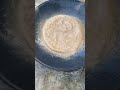 round yellow hole in the ground filled with white sand #goldnugget