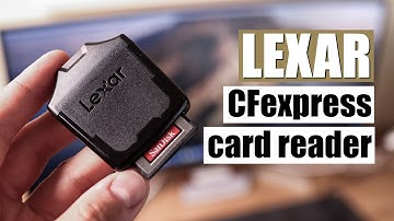 Lexar CFexpress card reader | iPad Pro and MacBook test| EOS R5 & 1Dx MK III [4K]