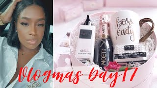 VLOGMAS DAY 17 | LUNCH DATE GRWM + WINNER FOR THE CHRISTMAS GIVEAWAY
